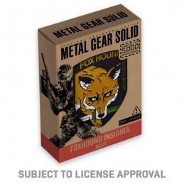 METAL GEAR SOLID FOXHOUND INSIGNIA INGOT LINGOTTO FANATTIK