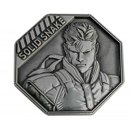 FANATTIK METAL GEAR SOLID LIMITED EDITION SOLID SNAKE COLLECTIBLE COIN