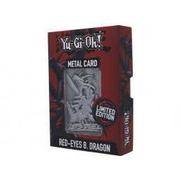 FANATTIK YU-GI-OH! LIMITED EDITION RED EYES BLUE DRAGON METAL CARD