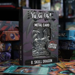 FANATTIK cYU-GI-OH! LIMITED EDITION B. SKULL DRAGON METAL CARD