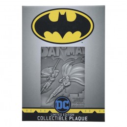 FANATTIK BATMAN LIMITED EDITION COLLECTIBLE PLAQUE INGOT