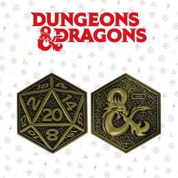 DUNGEONS AND DRAGONS LIMITED EDITION COIN MONETA DA COLLEZIONE FANATTIK