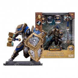 WORLD OF WARCRAFT HUMAN PALADIN & WARRIOR COMMON ACTION FIGURE MC FARLANE