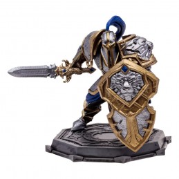 WORLD OF WARCRAFT HUMAN PALADIN & WARRIOR COMMON ACTION FIGURE MC FARLANE