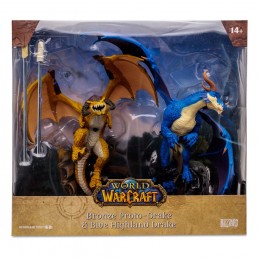 MC FARLANE WORLD OF WARCRAFT DRAKE 2-PACK ACTION FIGURES