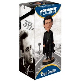 JOHNNY CASH HEADKNOCKER BOBBLE HEAD FIGURE ROYAL BOBBLES