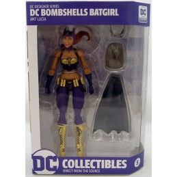 DC COLLECTIBLES DC DESIGNERS SERIES ANT LUCIA - BOMBSHELLS BATGIRL ACTION FIGURE