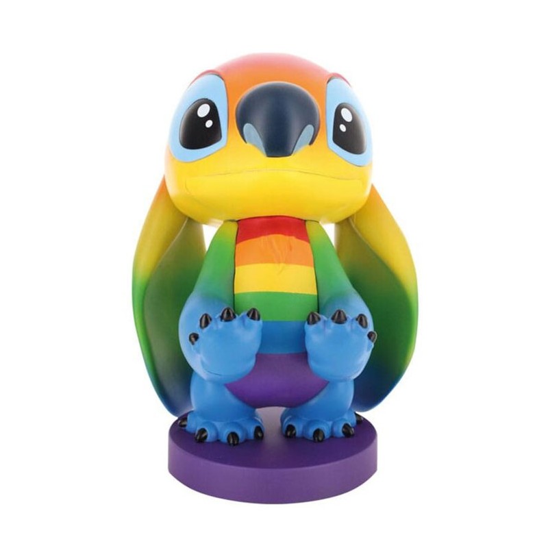 EXQUISITE GAMING LILO AND STITCH CABLE GUY RAINBOW STITCH STATUE 20CM FIGURE