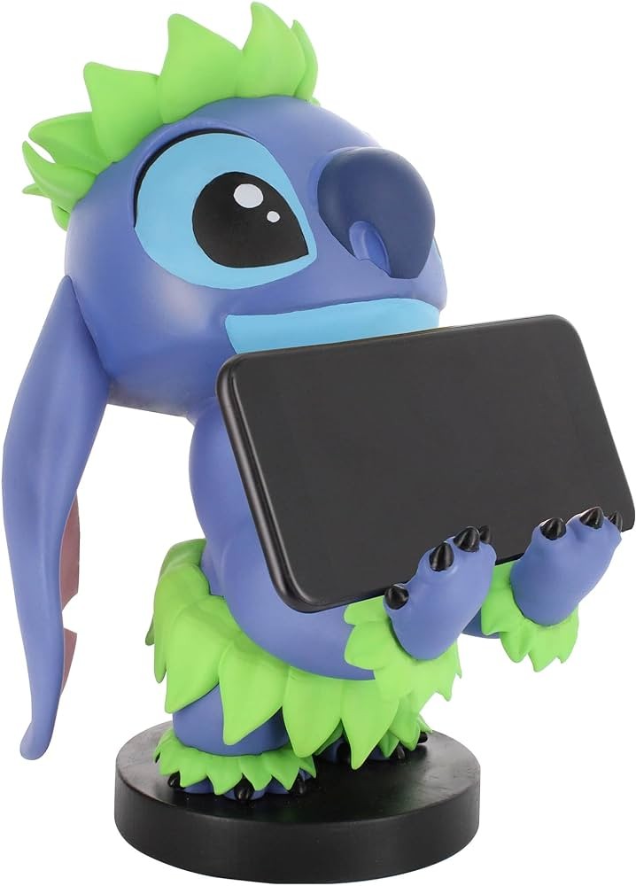 EXQUISITE GAMING LILO AND STITCH CABLE GUY HULA STITCH STATUA 20CM ...