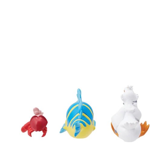 ENESCO LA SIRENETTA AMICI DI ARIEL SET 3X MINI FIGURES