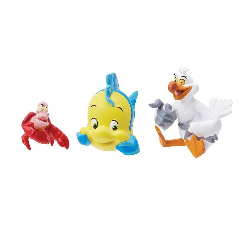 ENESCO LA SIRENETTA AMICI DI ARIEL SET 3X MINI FIGURES