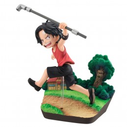 MEGAHOUSE ONE PIECE GEM PORTGAS D. ACE RUN RUN RUN STATUE FIGURE