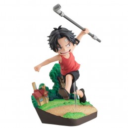 MEGAHOUSE ONE PIECE GEM PORTGAS D. ACE RUN RUN RUN STATUE FIGURE