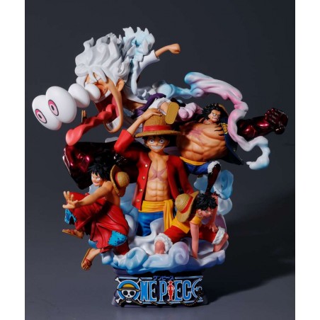PETITRAMA DX ONE PIECE LOGBOX REBIRTH LUFFY SPECIAL FIGURE
