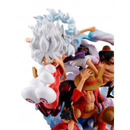 PETITRAMA DX ONE PIECE LOGBOX REBIRTH LUFFY SPECIAL FIGURE MEGAHOUSE