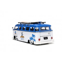 MICKEY & FRIENDS VOLKSWAGEN T1 BUS WITH MICKEY MOUSE FIGURE DIE CAST 1/24 MODEL JADA TOYS