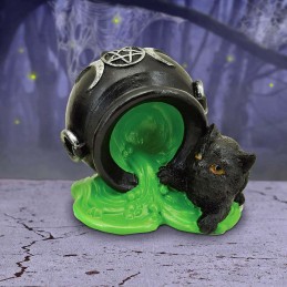 NEMESIS NOW BLACK CAT ORNAMENT OOOPS! FIGURE