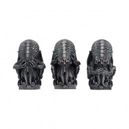 NEMESIS NOW THREE WISE CTHULHU FIGURES
