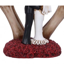 NEMESIS NOW FROM THIS DAY FORWARD SKELETON WEDDING BRIDE AND GROOM ORNAMENT FIGURE