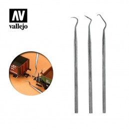 VALLEJO STAINLESS STEEL PROBES SET