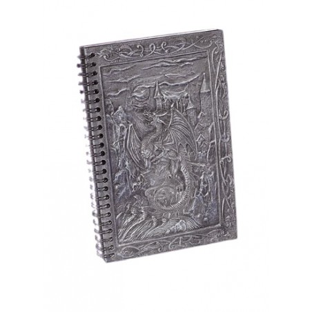 DRAGONS KINGDOM RESIN COVER JOURNAL A5 WIRED NOTEBOOK