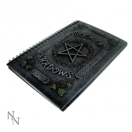 IVY BOOK OF SHADOWS RESIN COVER JOURNAL A5 AGENDA SPIRALE TACCUINO