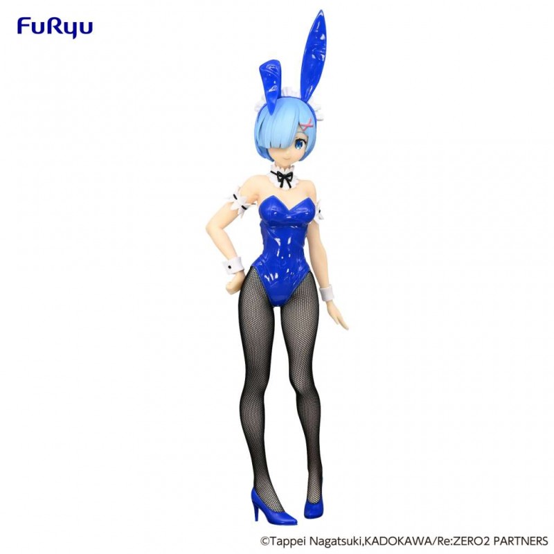 RE ZERO REM BLUE BICUTE BUNNIES FIGURE STATUA FURYU RE ZERO REM BLUE BICUTE BUNNIES FIGURE STATUA FURYU
