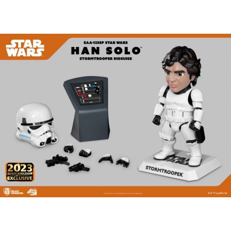 STAR WARS HAN SOLO STORMTROOPER DISGUISE EGG ATTACK ACTION FIGURE