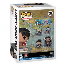 FUNKO POP! ONE PIECE LUFFY GEAR TWO BOBBLE HEAD FIGURE FUNKO