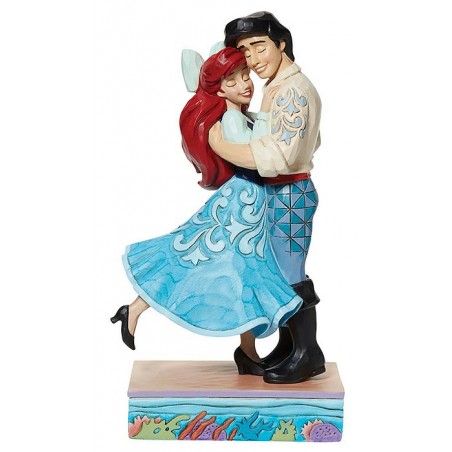 THE LITTLE MERMAID ARIEL AND ERIC LOVE STATUE FIGURE