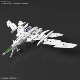 30MM EXTENDED ARMAMENT VEHICLE AIR FIGHTER WHITE MODEL KIT BANDAI