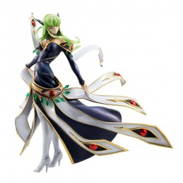 CODE GEASS LELOUCH OF THE REBELLION - C.C. AND LELOUCH GEM SET 2X STATUE FIGURES MEGAHOUSE