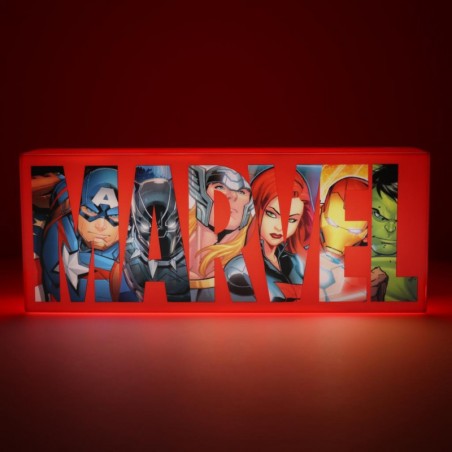 MARVEL AVENGERS LOGO LAMP