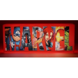 MARVEL AVENGERS LOGO LAMPADA DA TAVOLO PALADONE PRODUCTS