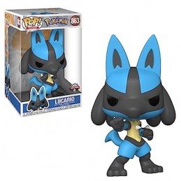 FUNKO FUNKO POP! POKEMON LUCARIO JUMBO SIZED VINYL FIGURE