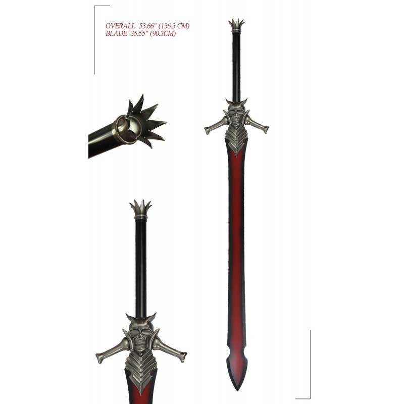 DEVIL MAY CRY DANTE REBELLION SWORD REPLICA 136CM