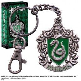 HARRY POTTER SLYTHERIN CREST METAL KEYCHAIN PORTACHIAVI IN METALLO NOBLE COLLECTIONS