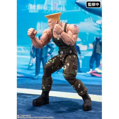 STREET FIGHTER GUILE (OUTFIT 2) S.H. FIGUARTS ACTION FIGURE