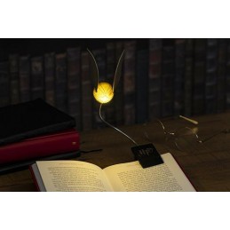 HARRY POTTER GOLDEN SNITCH CLIP LIGHT 1 LUCE DA LIBRO PALADONE PRODUCTS