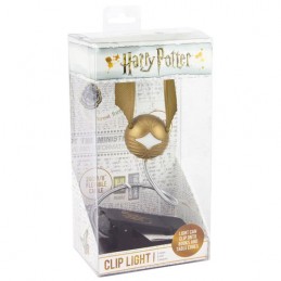 HARRY POTTER GOLDEN SNITCH CLIP LIGHT 1 LUCE DA LIBRO PALADONE PRODUCTS