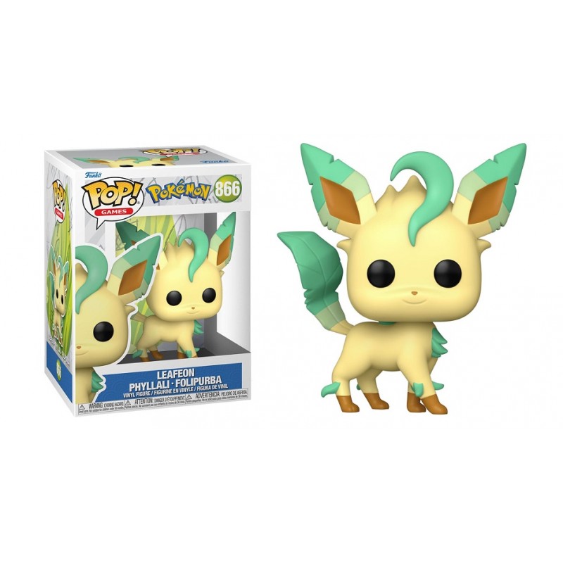 FUNKO FUNKO POP! POKEMON LEAFEON BOBBLE HEAD FIGURE