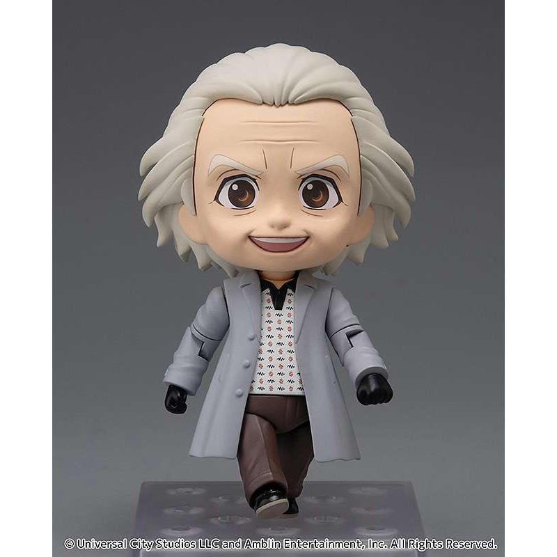 BACK TO THE FUTURE DOC EMMETT BROWN NENDOROID ACTION FIGURE 1000TOYS