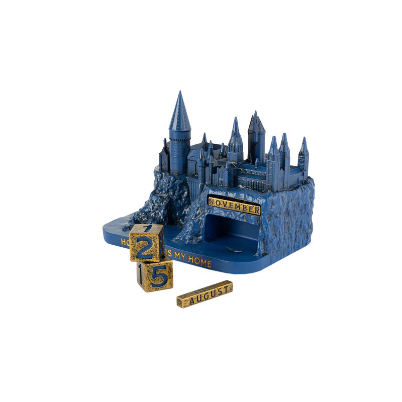Harry Potter Figurine Poudlard Calendrier Perpétuel 3D 14cm