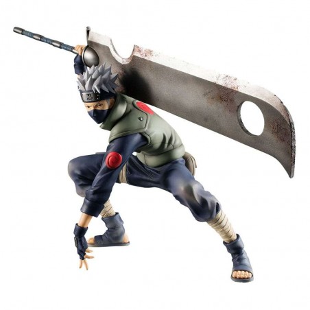 NARUTO KAKASHI HATAKE GREAT NINJA WAR STATUA FIGURE