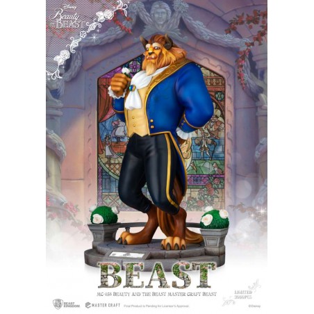 DISNEY BEAUTY AND THE BEAST MASTER CRAFT STATUE 30CM RESIN FIGURE