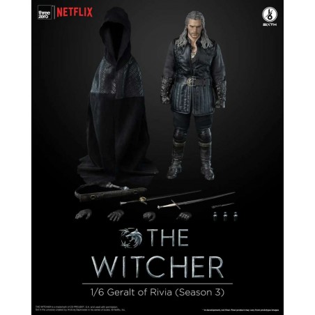 THE WITCHER GERALT OF RIVIA SEASON 3 ACTION FIGURE