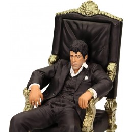 SD TOYS SCARFACE - TONY MONTANA IN HIS CHAIR FIGURE