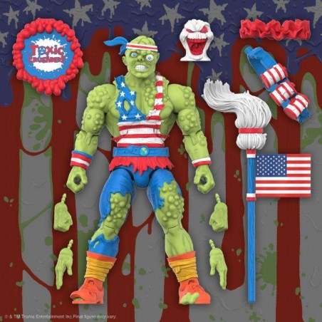 TOXIC CRUSADERS ULTIMATES TOXIE ACTION FIGURE