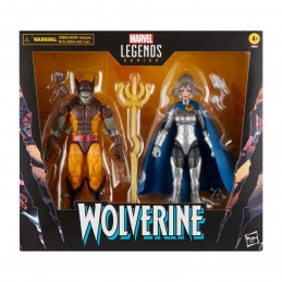 MARVEL LEGENDS WOLVERINE AND LILANDRA NERAMANI ACTION FIGURE HASBRO