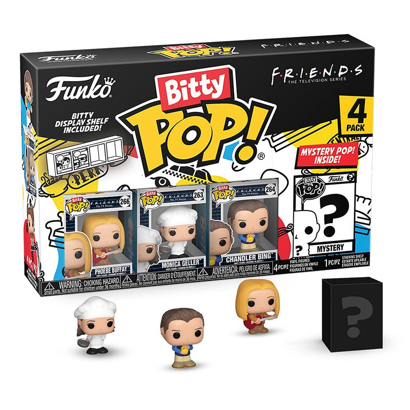 FUNKO BITTY POP! FRIENDS 4 PACK PHOEBE VINYL MINI FIGURE FUNKO